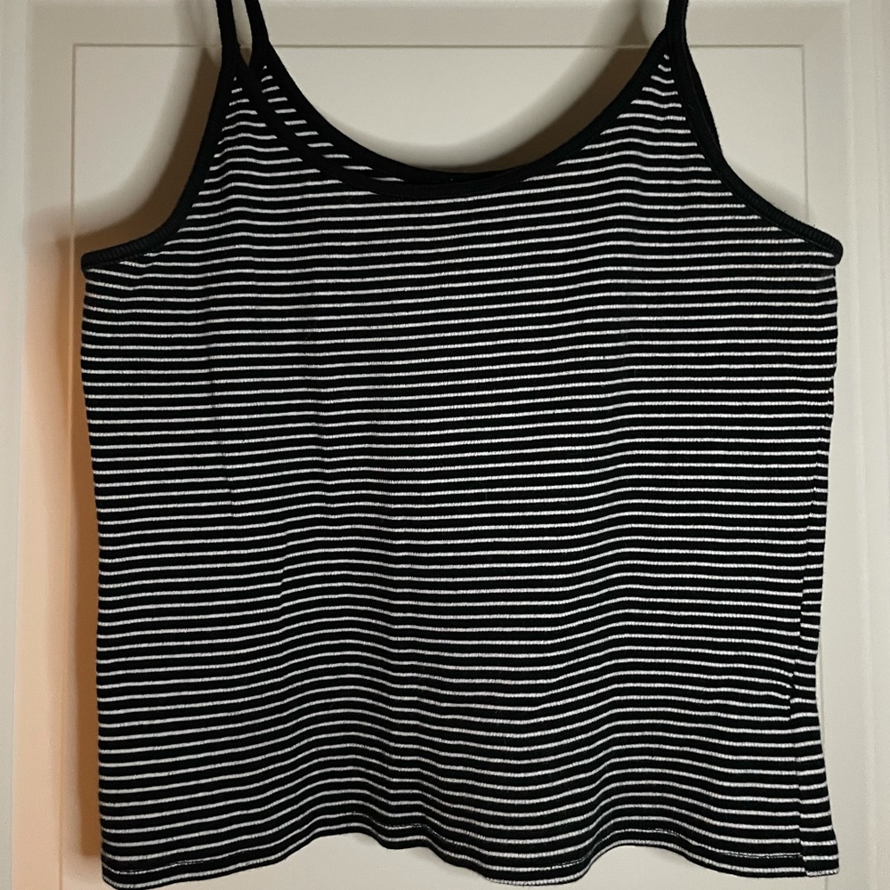 Striped Crop Top